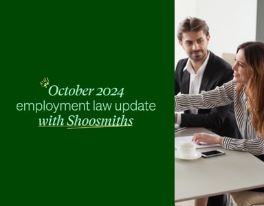 Image for October 2024 employment law update with Shoosmiths